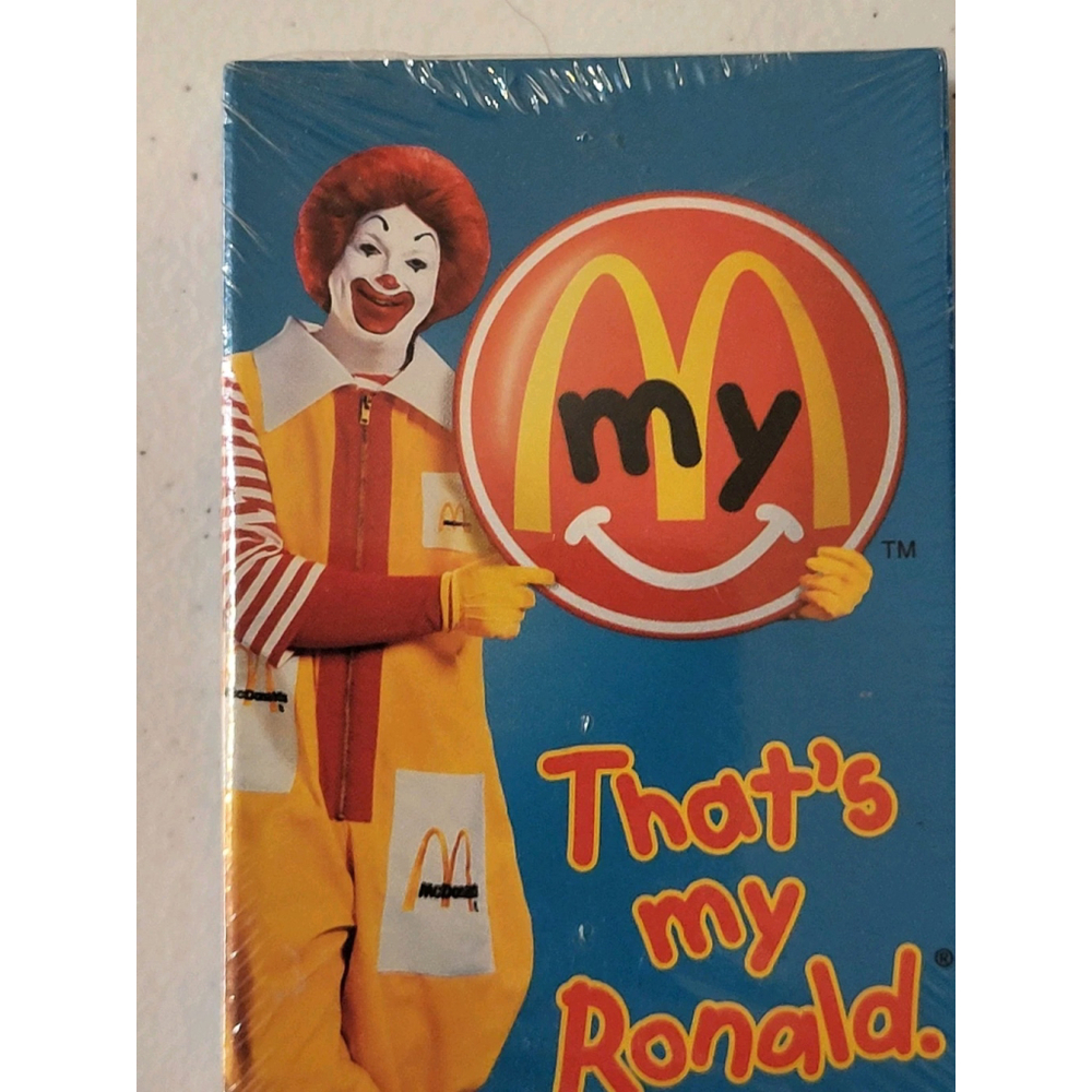 My McDonalds That's My Ronald NEW SEALED! Cassette tape Ships With Tracking